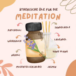 Colorful Cute Best Essential Oils For Meditation List Instagram Post